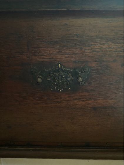 โต๊ะเครื่องแป้งไม้สักโบราณ  (คันฉ่องโบราณ) รูปที่ 6