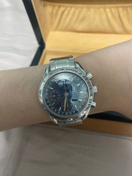 Omega Speedmaster Day Date Chronograph Blue dial รูปที่ 6
