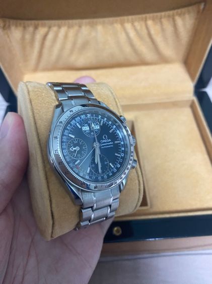 Omega Speedmaster Day Date Chronograph Blue dial รูปที่ 4