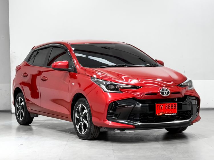 Toyota Yaris 2024 1.2 Sport Sedan เบนซิน เกียร์อัตโนมัติ แดง รูปที่ 3