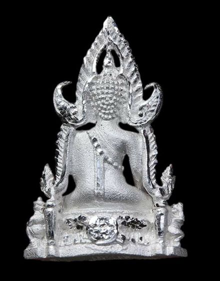 พระพุทธชินราช ลอยองค์ เนื้อเงิน (พิมพ์จิ๋ว) กรมตำรวจรุ่นแรก รุ่น “ประวัติศาสตร์” ปี2562 พร้อมกล่องเดิม รูปที่ 9