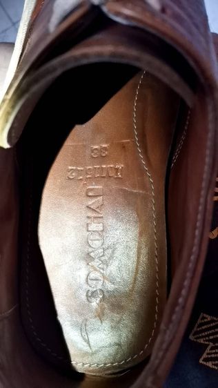 รองเท้าหนังแท้ ยี่ห้อ Somchai รูปที่ 3