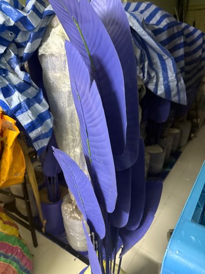 ต้นไม้ปลอมทำสีสดใสพร้อมกระถาง รูปที่ 5