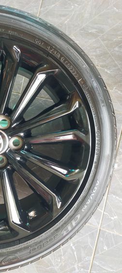แม็กโตโยต้า ขอบ17 สีอบpowder coat พร้อมยางโยโกฮาม่า 215 50 17 ปี22 ใส่อัลติสได้ทุกรุ่น เซียนต้า  วิช พุส รูปที่ 8