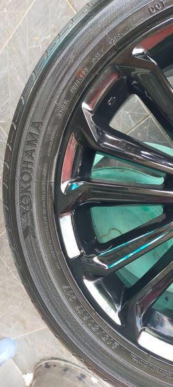 แม็กโตโยต้า ขอบ17 สีอบpowder coat พร้อมยางโยโกฮาม่า 215 50 17 ปี22 ใส่อัลติสได้ทุกรุ่น เซียนต้า  วิช พุส รูปที่ 9