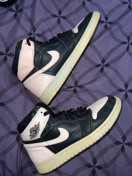 หลากสี รองเท้าผ้าใบ UK 9 | EU 43 1/3 | US 9.5 Jordan 1 Retro High Black Crimson Tint ไซส์ 43