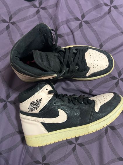 Jordan 1 Retro High Black Crimson Tint ไซส์ 43 รูปที่ 3