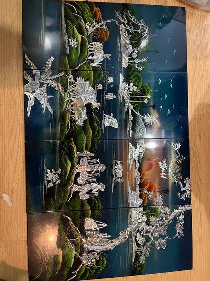 กระเบื้องติดผนัง งานแฮนแมค ของใหม่ไม่เคยใช้งาน