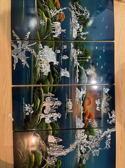 กระเบื้องติดผนัง งานแฮนแมค ของใหม่ไม่เคยใช้งาน รูปที่ 2