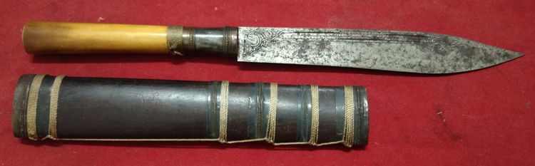 มีดหมอหลวงพ่อเดิม พ.ศ.2470 ขนาด16นิ้ว ใหญ่ขวานช้าง รูปที่ 16