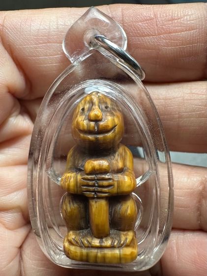 🙏 เครื่องรางของขลัง หนุมานเก่ามีจาร เลี่ยมเดิม ไม่ทราบคณาจารย์ 🙏พระปิดตาเขาแกะ ล.ป.รอด วัดนายโรง ก้นฝังตะกรุดอุดชันโรง องค์ละ2550 รูปที่ 6