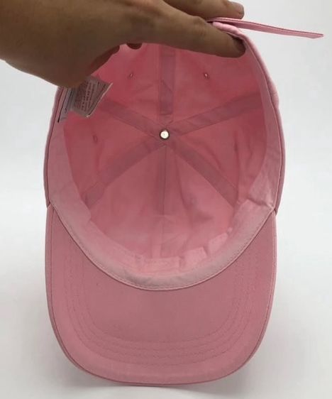  หมวก COVERNAT used ของแท้ 💯  สภาพสวย   รุ่น Serif Lettering Ball Cap  สีชมพู  รูปที่ 5