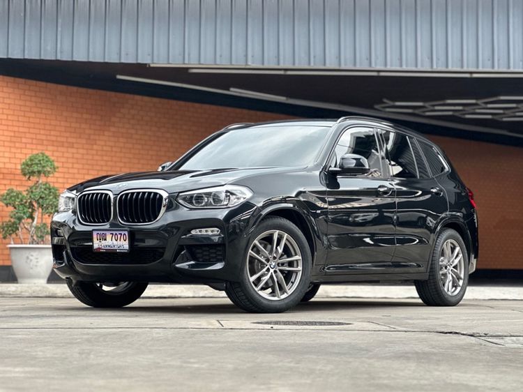 BMW X3 2019 2.0 xDrive20d 4WD Utility-car ดีเซล ไม่ติดแก๊ส เกียร์อัตโนมัติ ดำ รูปที่ 3