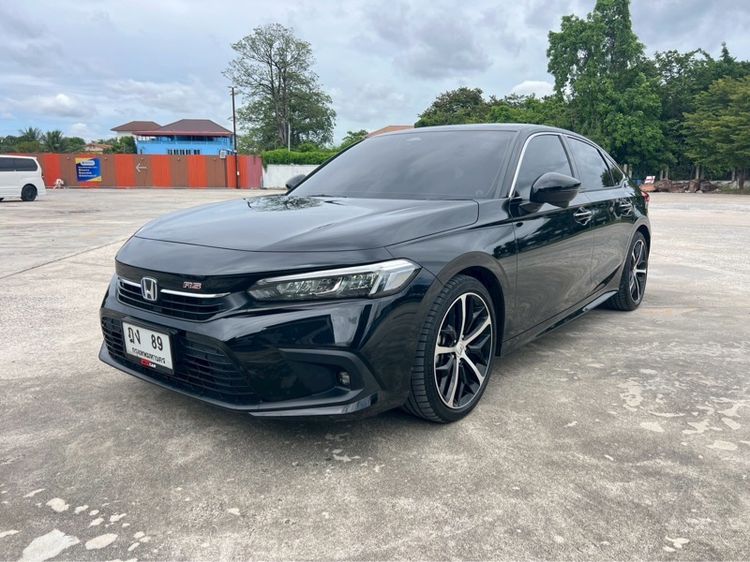 Honda Civic 2023 2.0 eHEV RS ไฮบริด เกียร์อัตโนมัติ ดำ รูปที่ 3