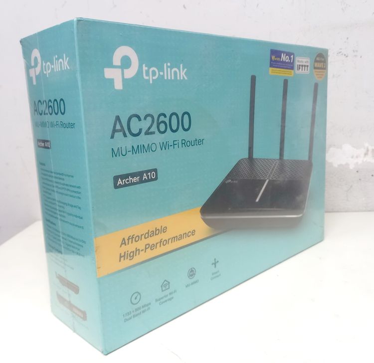 อุปกรณ์เครือข่าย Wi-Fi Router Access Point TP-LINK Archer A10 AC2600 MU-MIMO 