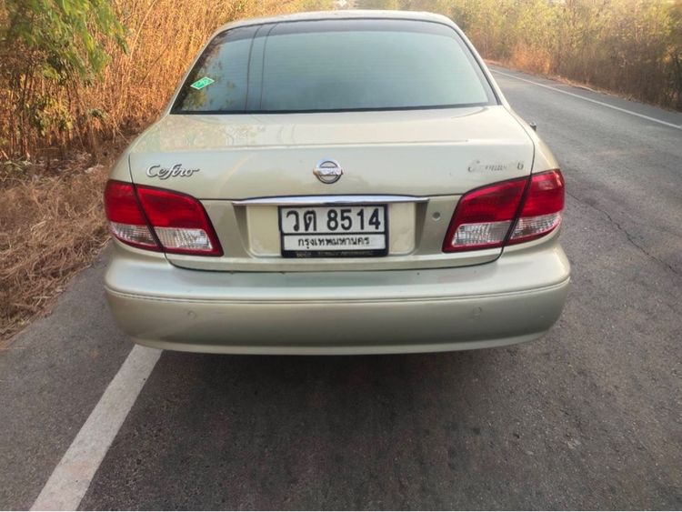 Nissan Cefiro 2002 2.0 Executive Sedan เบนซิน ไม่ติดแก๊ส เกียร์อัตโนมัติ บรอนซ์ทอง รูปที่ 2