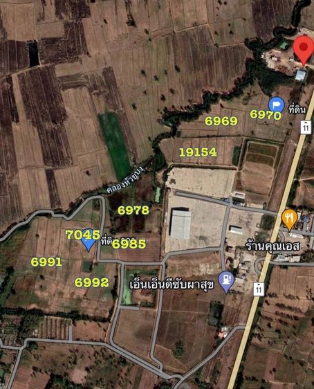 ขายด่วน ที่ดิน 3 แปลง 50 ไร่ และ ยกผืน 159 ไร่ ติดถนนใหญ่ 4 เลน เหมาะทำโรงงาน ต.หนองกลับ อ.หนองบัว จ.นครสวรรค์