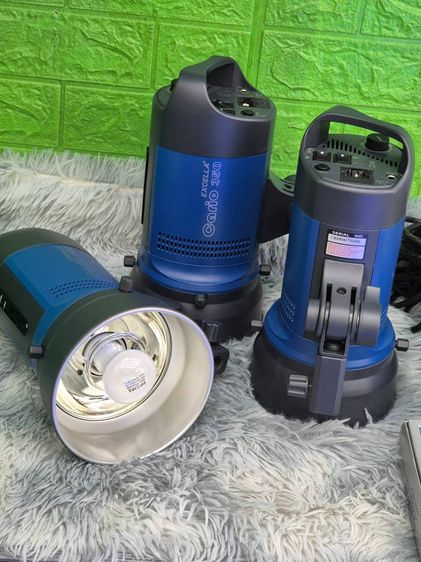 ชุดไฟสตูดิโอ Excella Carlo 350 พร้อมขาตั้ง+ร่ม+Trigger ครบชุด สภาพใหม่ใช้งานน้อยมาก รูปที่ 12