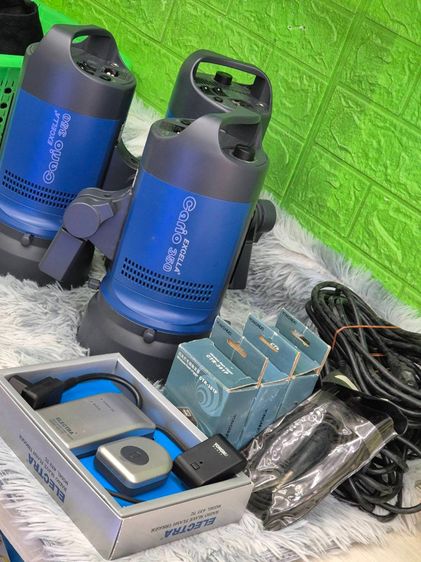 ชุดไฟสตูดิโอ Excella Carlo 350 พร้อมขาตั้ง+ร่ม+Trigger ครบชุด สภาพใหม่ใช้งานน้อยมาก รูปที่ 13