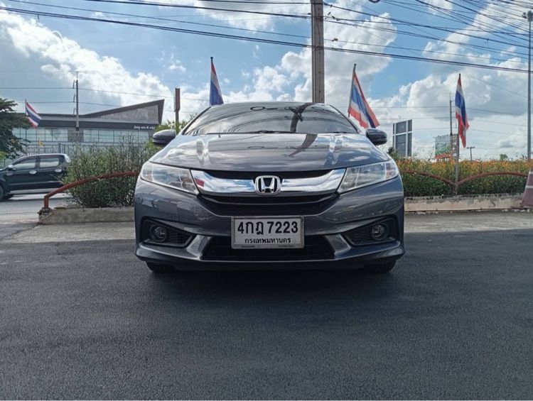 Honda City 2015 1.5 V Plus i-VTEC Sedan เบนซิน ไม่ติดแก๊ส เกียร์อัตโนมัติ เทา รูปที่ 3