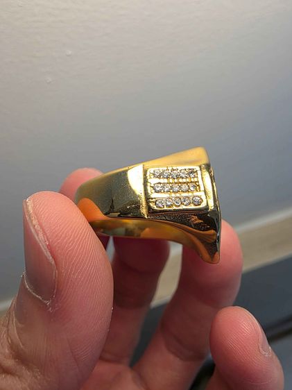 แหวน หลวงพ่อ สวยของเก่าเก็บ ลงยา หายาก เบอร์ 9-10 เดิมๆ ขายตามสภาพ ของที่บ้าน พร้อมส่งครับ  รูปที่ 3