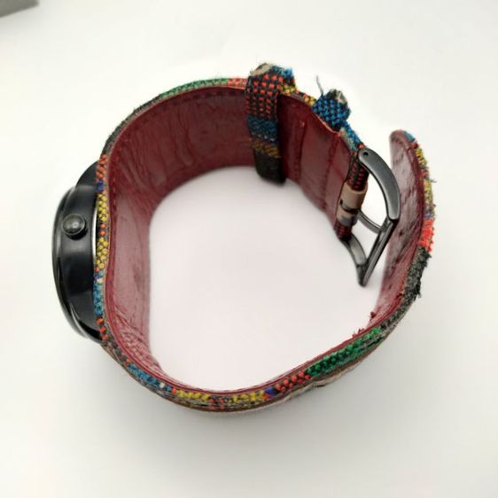 นาฬิกา Vivienne Westwood African cuff สายหนัง รุ่นนี้หายากมือสอง สภาพ85  รูปที่ 12
