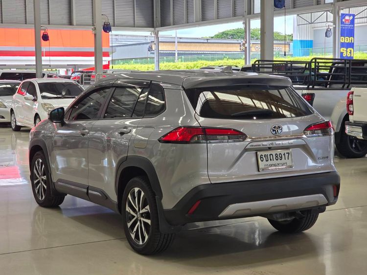 Toyota Corolla Cross 2020 1.8 Hybrid Premium Sedan ไฮบริด ไม่ติดแก๊ส เกียร์อัตโนมัติ เทา รูปที่ 4