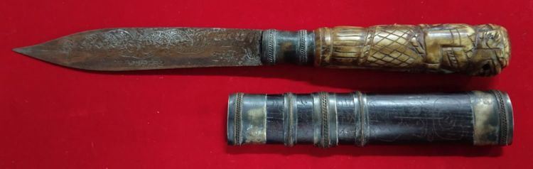 มีดหลวงพ่อกวย ด้ามหนุมาน ขนาด11นิ้ว ปี2499 รูปที่ 15