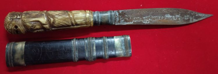 มีดหลวงพ่อกวย ด้ามหนุมาน ขนาด11นิ้ว ปี2499 รูปที่ 17