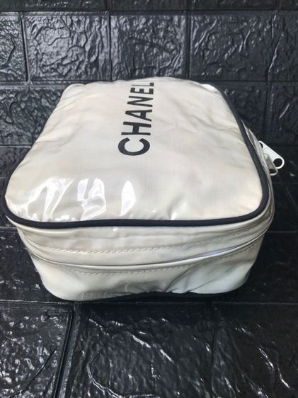Vintage 90' CHANEL Cosmetic Makeup Bag มือสอง รุ่นหายาก  รูปที่ 4