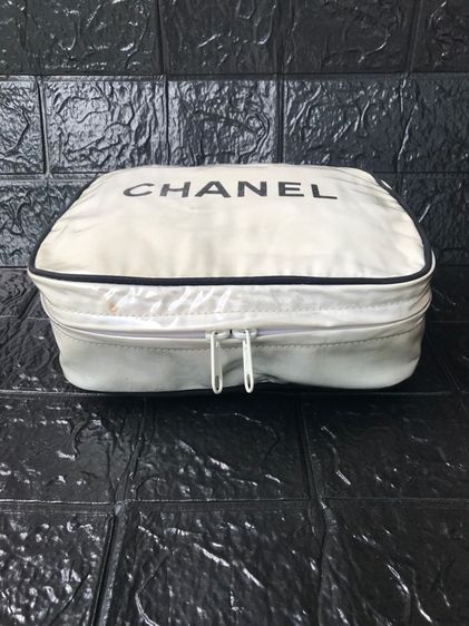 Vintage 90' CHANEL Cosmetic Makeup Bag มือสอง รุ่นหายาก  รูปที่ 2