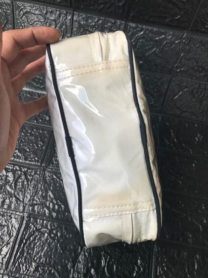 Vintage 90' CHANEL Cosmetic Makeup Bag มือสอง รุ่นหายาก  รูปที่ 7