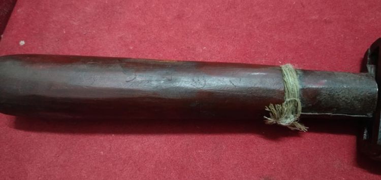 มีดหมอหลวงพ่อเดิม ไม้โบราณทั้งเล่ม พ.ศ.2470 ใหญ่20นิ้ว รูปที่ 8