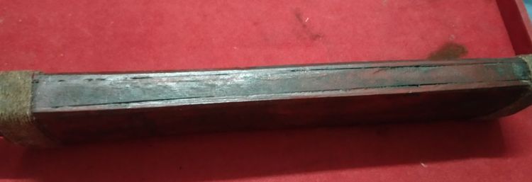 มีดหมอหลวงพ่อเดิม ไม้โบราณทั้งเล่ม พ.ศ.2470 ใหญ่20นิ้ว รูปที่ 13