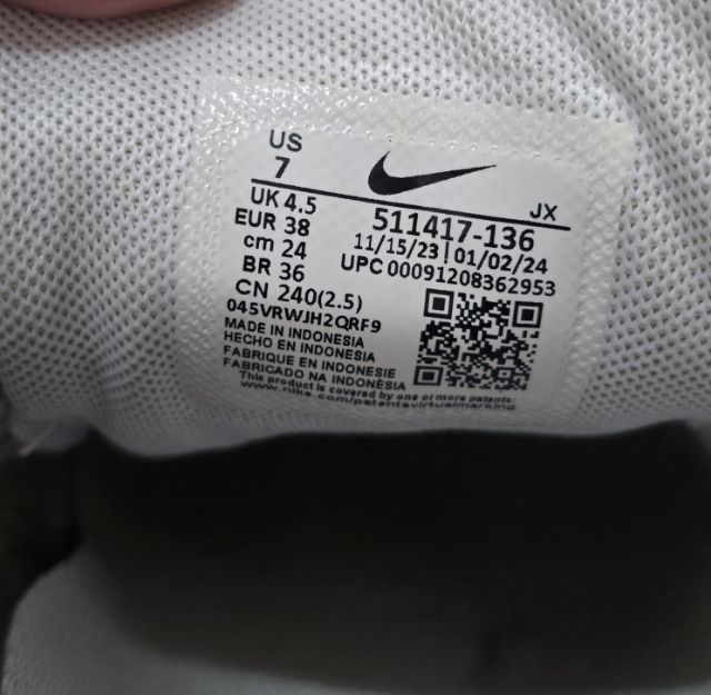 Nike Women's Air Max รองเท้าผู้หญิง  - สีขาว รูปที่ 5