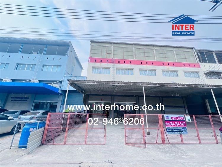 โฮมออฟฟิศ+โกดัง 3.5 ชั้น 226 ตร.ว. ซอยกิ่งแก้ว25-1 แยก47 ถนนกาญจนาภิเษก ถนนกิ่งแก้ว บางพลี สมุทรปราการ