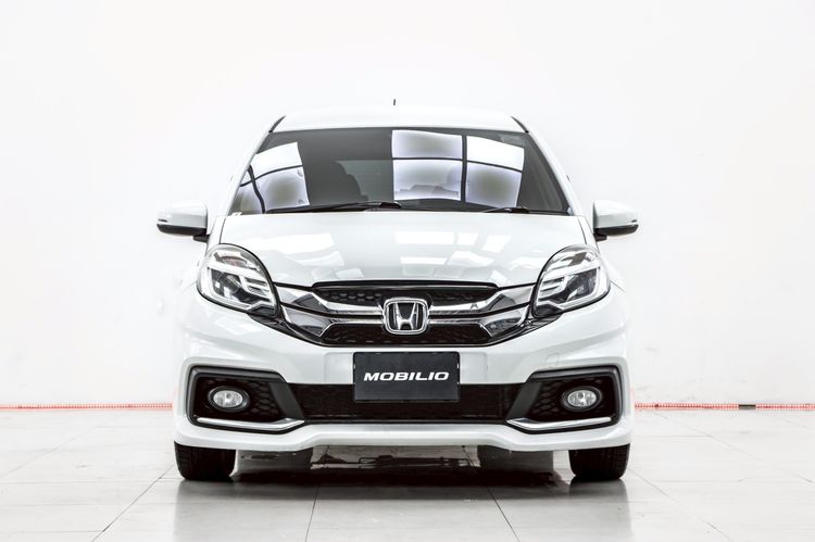 Honda Mobilio 2017 1.5 RS Utility-car เบนซิน ไม่ติดแก๊ส เกียร์อัตโนมัติ ขาว รูปที่ 4