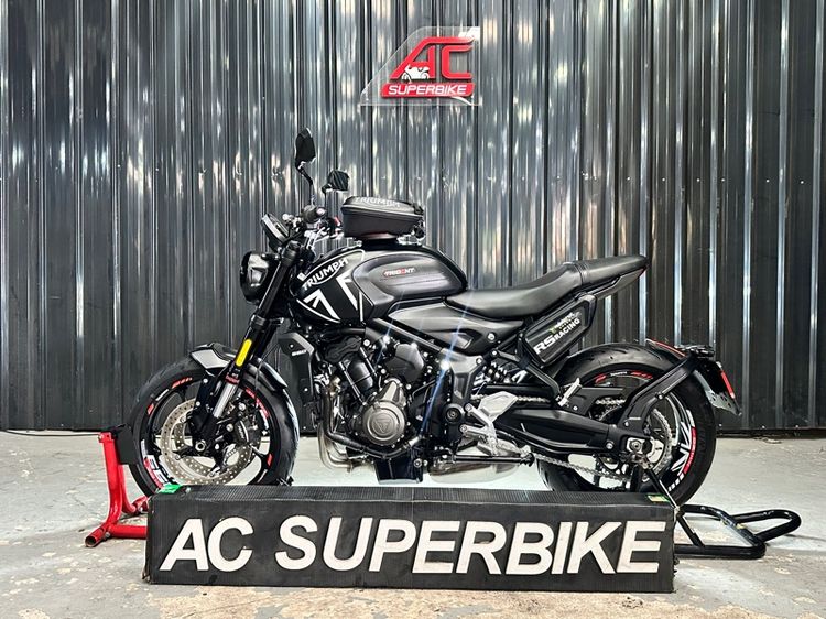 🔥Triumph Trident660 สีดำ  ปี2024🔥 รูปที่ 2