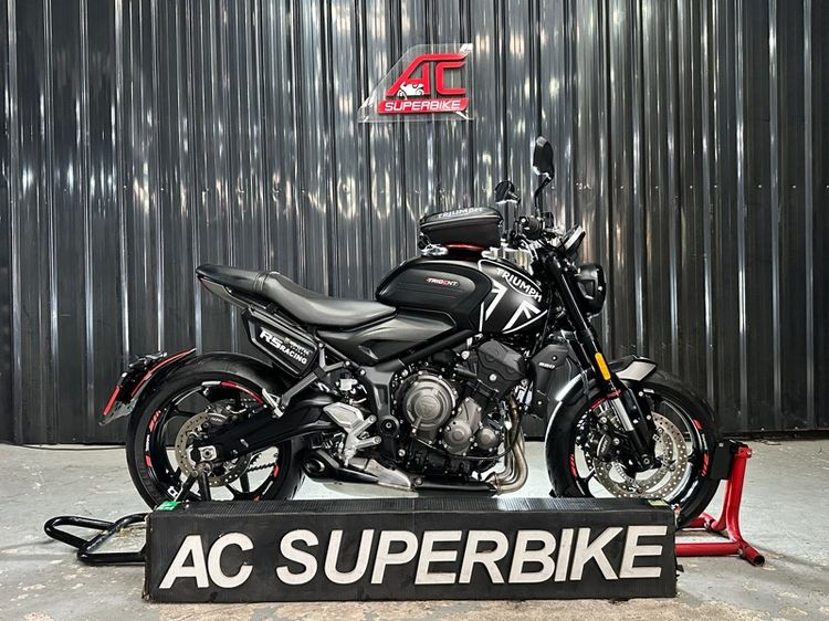 🔥Triumph Trident660 สีดำ  ปี2024🔥