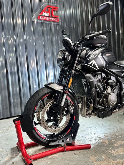 🔥Triumph Trident660 สีดำ  ปี2024🔥 รูปที่ 10
