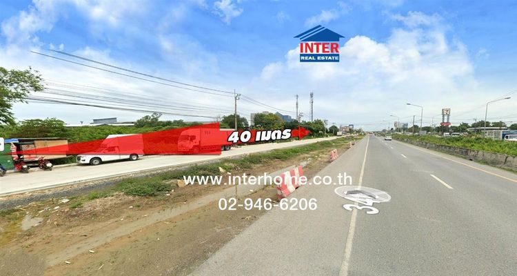 ไม่ใช่ ที่ดินเปล่า 22 ไร่ 24 ตร.ว. ที่ดิน ข้างซอยโดม ใกล้ตลาดนัดจรูญทรัพย์ บางบัวทอง ถนนบางบัวทอง-สุพรรณบุรี บางบัวทอง นนทบุรี รูปที่ 3