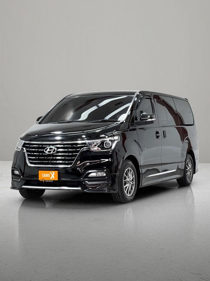 Hyundai H-1  2019 2.5 Elite Plus Van ดีเซล ไม่ติดแก๊ส เกียร์อัตโนมัติ ดำ รูปที่ 3