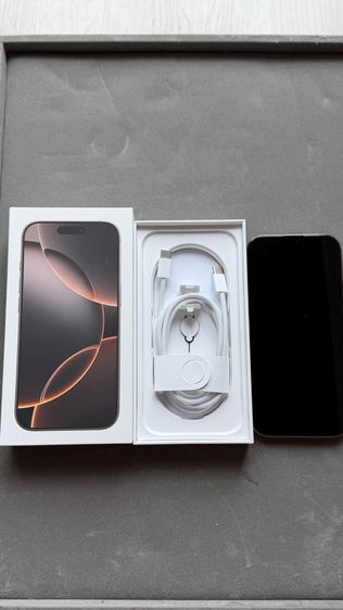 iPhone 16 Pro 256GB สี Desert Titanium (สีทะเลทราย) รูปที่ 8