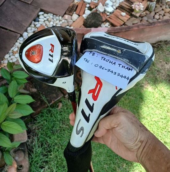 ผู้ชาย กอล์ฟ อื่นๆ Driver TM R11 white ขาวมุก
Loft : 9.5 
Shaft : Montore Fujikura 50g flex S ดีด นุ่มๆ
L : 45.5"
SW : D2
Grip:golf pride สภาพดี
Cover R11S แท้