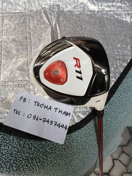 Driver TM R11 white ขาวมุก
Loft : 9.5 
Shaft : Montore Fujikura 50g flex S ดีด นุ่มๆ
L : 45.5"
SW : D2
Grip:golf pride สภาพดี
Cover R11S แท้ รูปที่ 12
