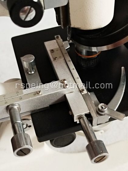 กล้องจุลทรรศน์ XSB-01 พร้อมกล่องไม้และกุญแจเก็บรักษา รูปที่ 12