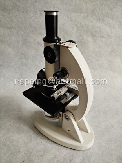 กล้องจุลทรรศน์ XSB-01 พร้อมกล่องไม้และกุญแจเก็บรักษา รูปที่ 6