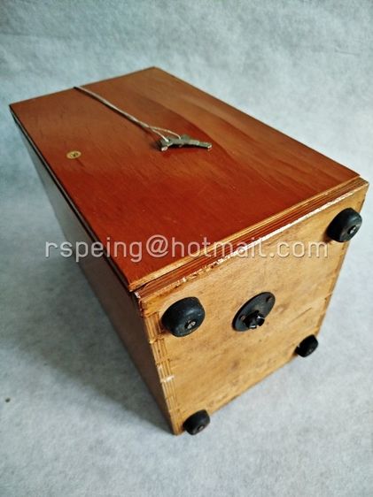 กล้องจุลทรรศน์ XSB-01 พร้อมกล่องไม้และกุญแจเก็บรักษา รูปที่ 4