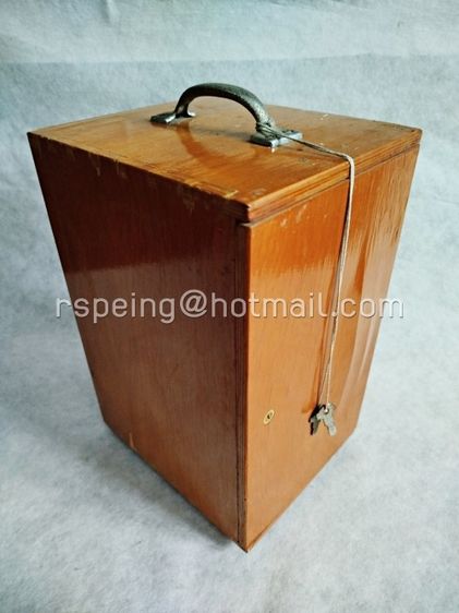 กล้องจุลทรรศน์ XSB-01 พร้อมกล่องไม้และกุญแจเก็บรักษา รูปที่ 2