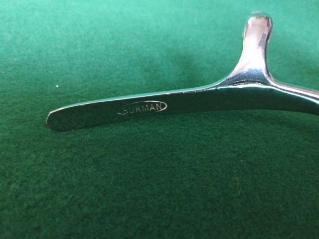 เครื่องตัดผมหรือกรรไกรตัดผมโบราณยี่ห้อ Burman made in England ด้านสแตนเลสแท้ สภาพใช้ได้ปกติไม่มีชำรุด รูปที่ 5